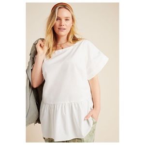 Anthropologie - Darla Poplin Swing Blouse - 1X